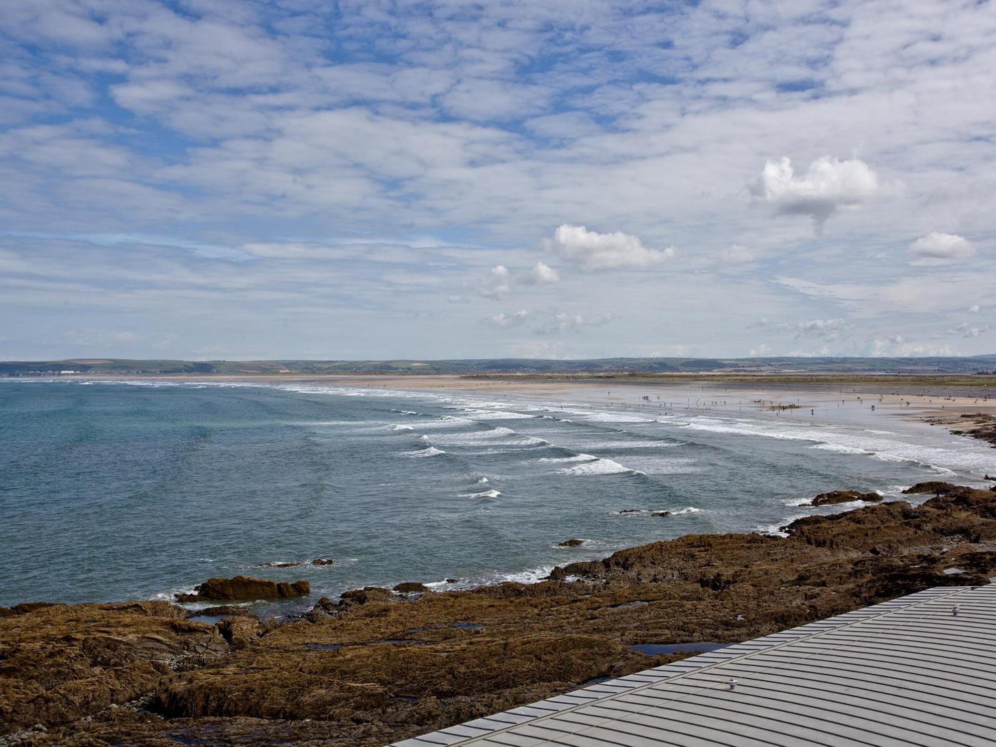 The Penthouse Bay View Daire Westward Ho!  Dış mekan fotoğraf